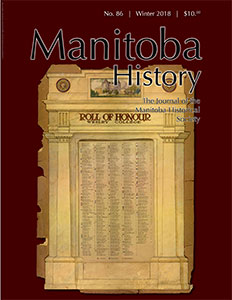 Manitoba History - No. 86 cover