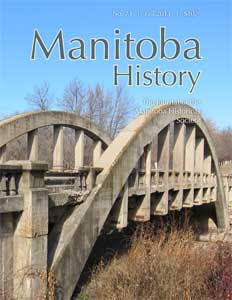 Manitoba History: Number 73, Fall 2013