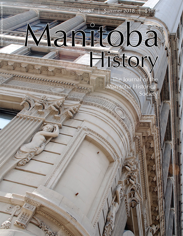 Manitoba History - Issue 87 cover