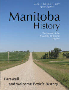 Manitoba History Issue 90